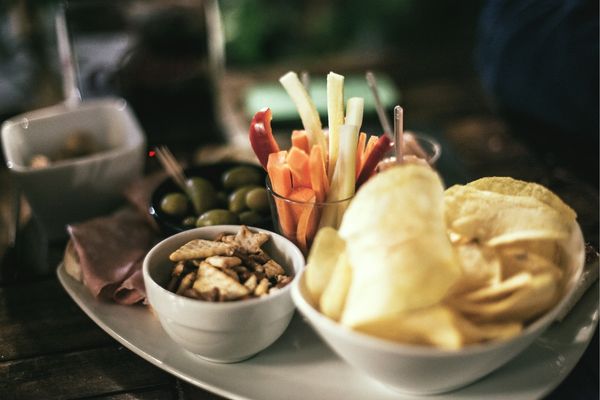 quelles chips acheter pour un apéro dinatoire avec du vin