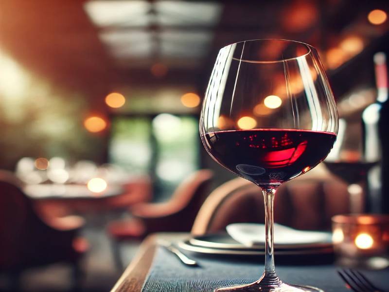 accord vin rouge / saumon fumé