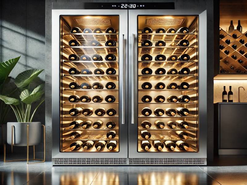 un cave à vin propre et parfaitement organiser