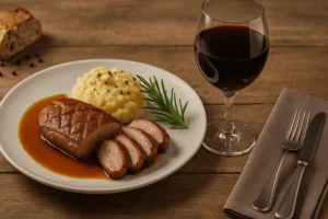 accord vin et magret de canard