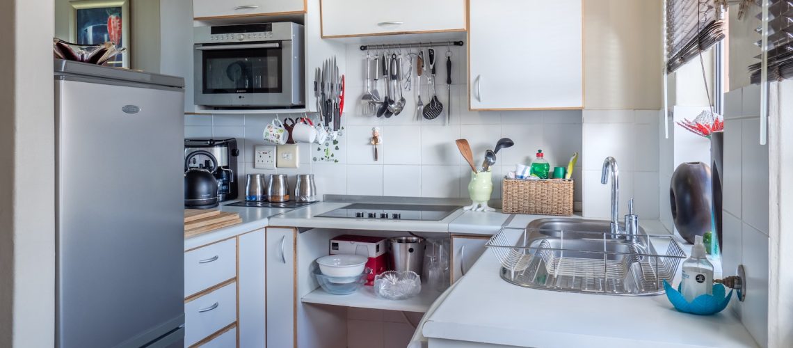 petite cuisine emplacement cave à vin