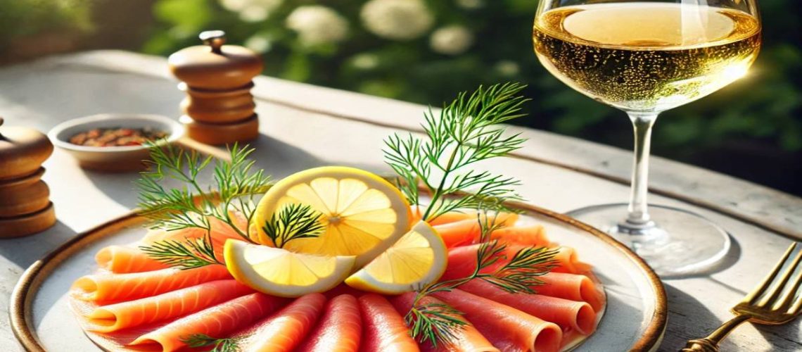recherche accord saumon fumé et vin