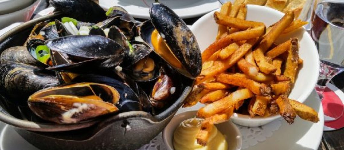 accord vins blancs moules frites