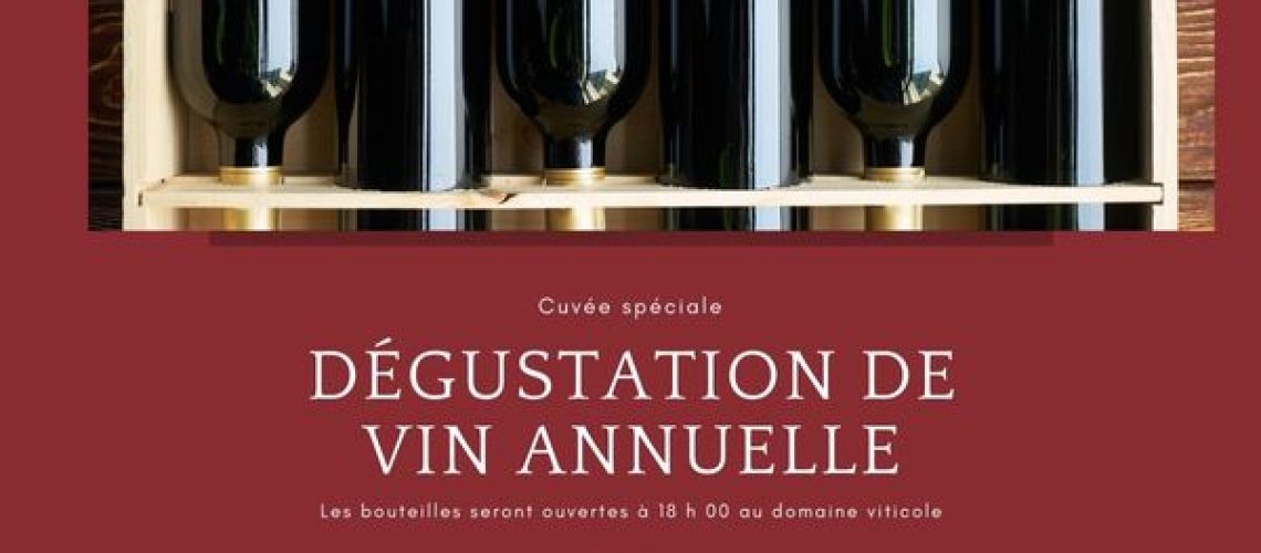 création flyer viticole communication evenement