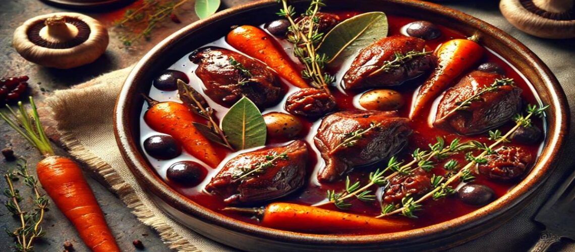 recette marinade civet de lievre et pinot noir