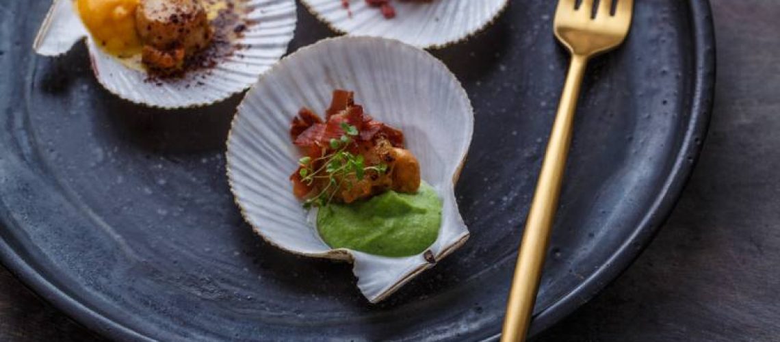 vin à boire avec les noix de st jacques